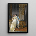 Flirt - Vittorio Reggianini — framed artwork on a wall