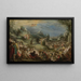 Wonder van de vermenigvuldiging van de broden - Vitus Heinrich — ingelijst kunstwerk aan de muur