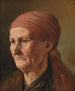 Hoofd van een oude vrouw - Vojtěch Klimkovič — weergave van het kunstwerk