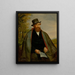 portret van een revolutionair uit 1848 - Vojtěch Klimkovič — ingelijst kunstwerk aan de muur