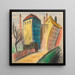 Vorstadt II - Karl Wiener — ingelijst kunstwerk aan de muur