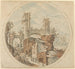 Voyageurs parmi des ruines romaines - Pieter Stevens — artwork view