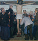 Kijk naar Jezus aan de hand Kruisiging - Ernst Sthr — weergave van het kunstwerk