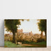 Reproduction of the painting View From the Farnese Gardens, Rome - Jean-Baptiste Camille Corot