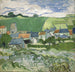 Vue d'Auvers - Vincent van Gogh — weergave van het kunstwerk