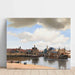 Reproductie van het schilderij Vue de Delft - Johannes Vermeer