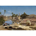 Reproductie van het schilderij Vue van Medinet El-Fayoum - Jean-Léon Gérôme