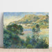 Reproductie van het schilderij Uitzicht op Monte Carlo vanaf Cap Martin - Pierre-Auguste Renoir