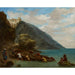 Reproductie van het schilderij Uitzicht op Tanger vanaf de kustlijn - Eugène Delacroix