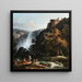 Uitzicht op Tivoli - Michael Wutky — ingelijst kunstwerk aan de muur