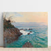 Reproductie van het schilderij Vue de la côte de Nervi - Alfred Zoff