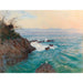 Reproductie van het schilderij Vue de la côte de Nervi - Alfred Zoff