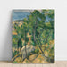 Reproductie van het schilderij Vue de la mer L'Estaque van Paul Cézanne | Reproduction