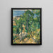 Reproductie van het schilderij Vue de la mer L'Estaque van Paul Cézanne | Reproduction
