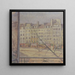 Vue du quai d'Anjou à Paris - Walther Gamerith — ingelijst kunstwerk aan de muur