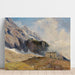 Reproductie van het schilderij Uitzicht op de Mainzer Hütte, Hohen Tauern met de Großen Wiesbachhorn op de achtergrond - Marie Egner
