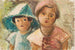 Two Little Girls - Wacław Wśowicz — artwork view