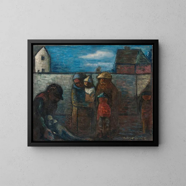 Accident - Wacław Wśowicz — framed artwork on a wall