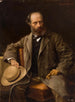 Portret van de vader van de kunstenaar - Władysław Ciesielski — weergave van het kunstwerk