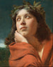 portret van een meisje met een lauwerkrans - Władysław Czachórski — weergave van het kunstwerk