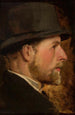 Portret van Stanisław Czachórski 1853-1904, broer van de kunstenaar - Władysław Czachórski — weergave van het kunstwerk