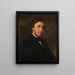 Portret van een man - Władysław Majeranowski — ingelijst kunstwerk aan de muur