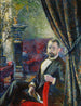 Portret van een man - Władysław Podkowiński — weergave van het kunstwerk