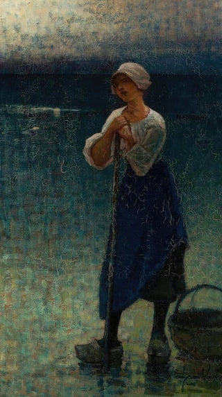 Wadysaw Wankie - Green fisherwoman.webp