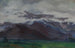 Wolken boven de vlakte onder de Tatra-bergen - Władysław Ślewiński — weergave van het kunstwerk