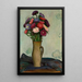 Bloemen in een vaas Asters - Władysław Ślewiński — ingelijst kunstwerk aan de muur