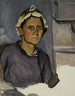 Portret van Magdalena - Władysław Ślewiński — weergave van het kunstwerk