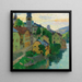 Waidhofen an der Ybbs - Carl Moll — ingelijst kunstwerk aan de muur