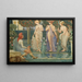 De Rechtspraak van Parys - Walter Crane — ingelijst kunstwerk aan de muur