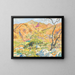 Canyon de Tujunga - Walter Elmer Schofield — ingelijst kunstwerk aan de muur