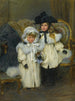 Dorothy and Irène Falkiner - Walter Frederick Osborne — artwork view