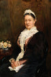 Portret van mevrouw GealeWybrants - Walter Frederick Osborne — weergave van het kunstwerk