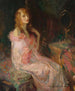 La robe rose - Walter G. Ratterman — weergave van het kunstwerk