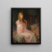 La robe rose - Walter G. Ratterman — ingelijst kunstwerk aan de muur
