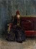 Dame zittend - Walter Gay — weergave van het kunstwerk