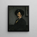 Portret van James Abbott McNeill Whistler - Walter Greaves — ingelijst kunstwerk aan de muur