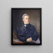 Joseph Henry - Walter Ingalls — ingelijst kunstwerk aan de muur