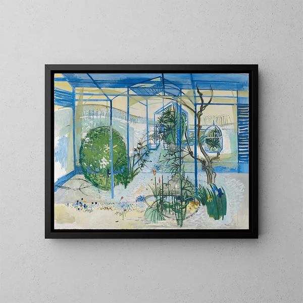 Serre - Walter Kurt Wiemken — framed artwork on a wall