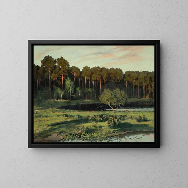 Grunewald - Walter Leistikow — framed artwork on a wall