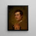 Dubbel zelfportret in verschillende leeftijden - Walter Libbey — ingelijst kunstwerk aan de muur