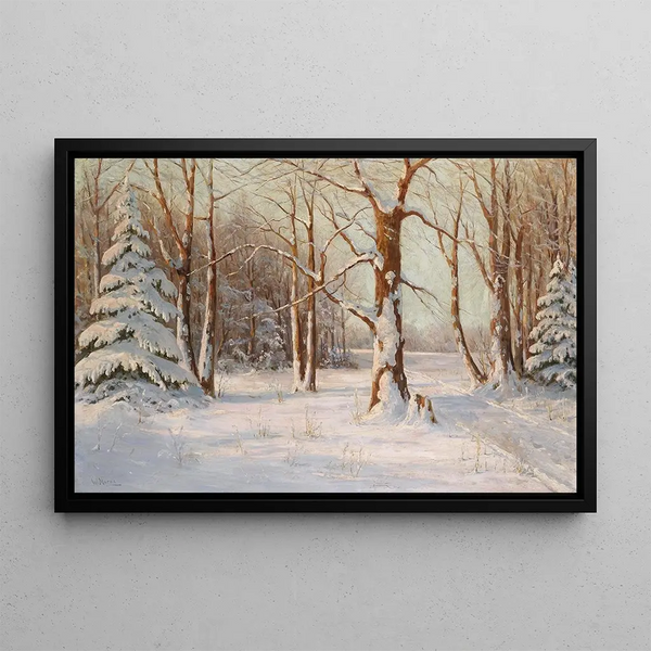 Walter Moras - Winterwald.webp
