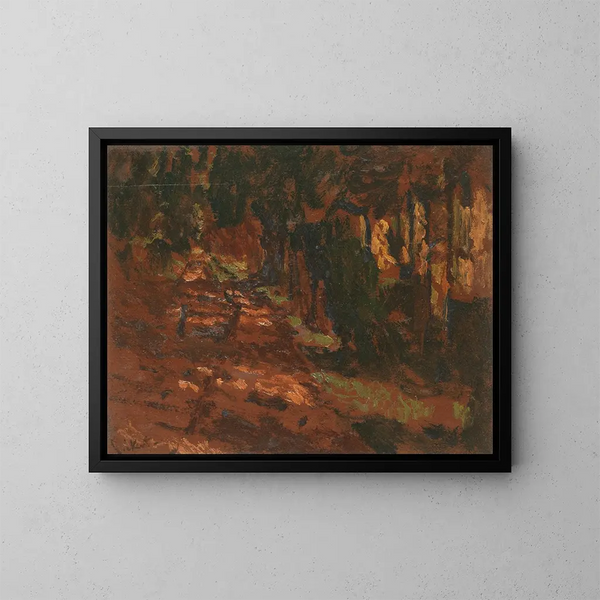 Envermeu Painting - Walter Richard Sickert — framed artwork on a wall