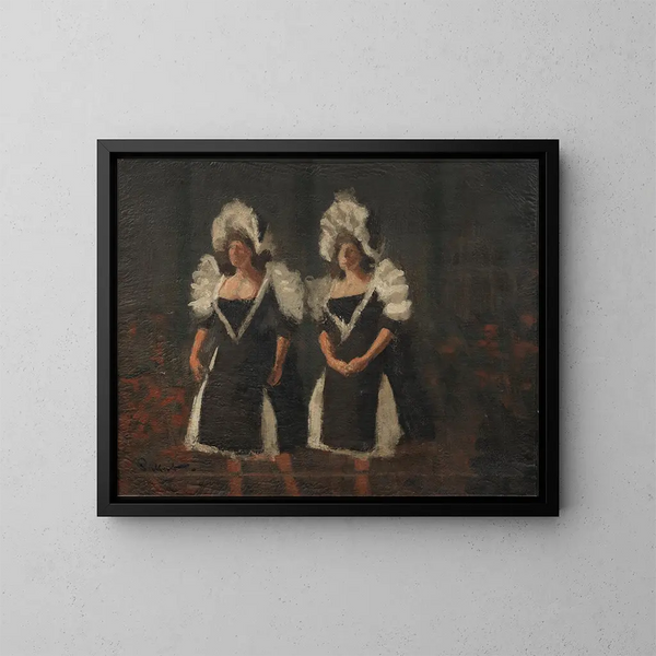 Beyond the Spotlights - Walter Richard Sickert — framed artwork on a wall