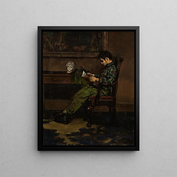 Walter Stuempfig - Boy Reading.webp