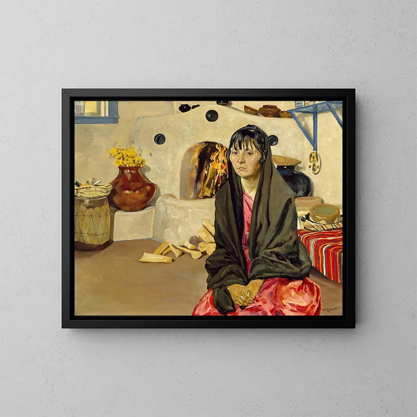 Anna - Walter Ufer — framed artwork on a wall
