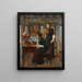 De zangles - Walther Firle — ingelijst kunstwerk aan de muur